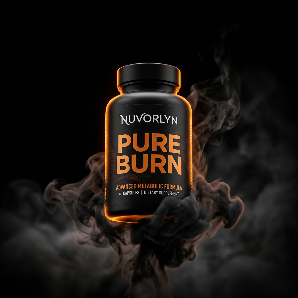 Pure Burn by Nuvorlyn — Premium Thermogenic Supplement Bottle