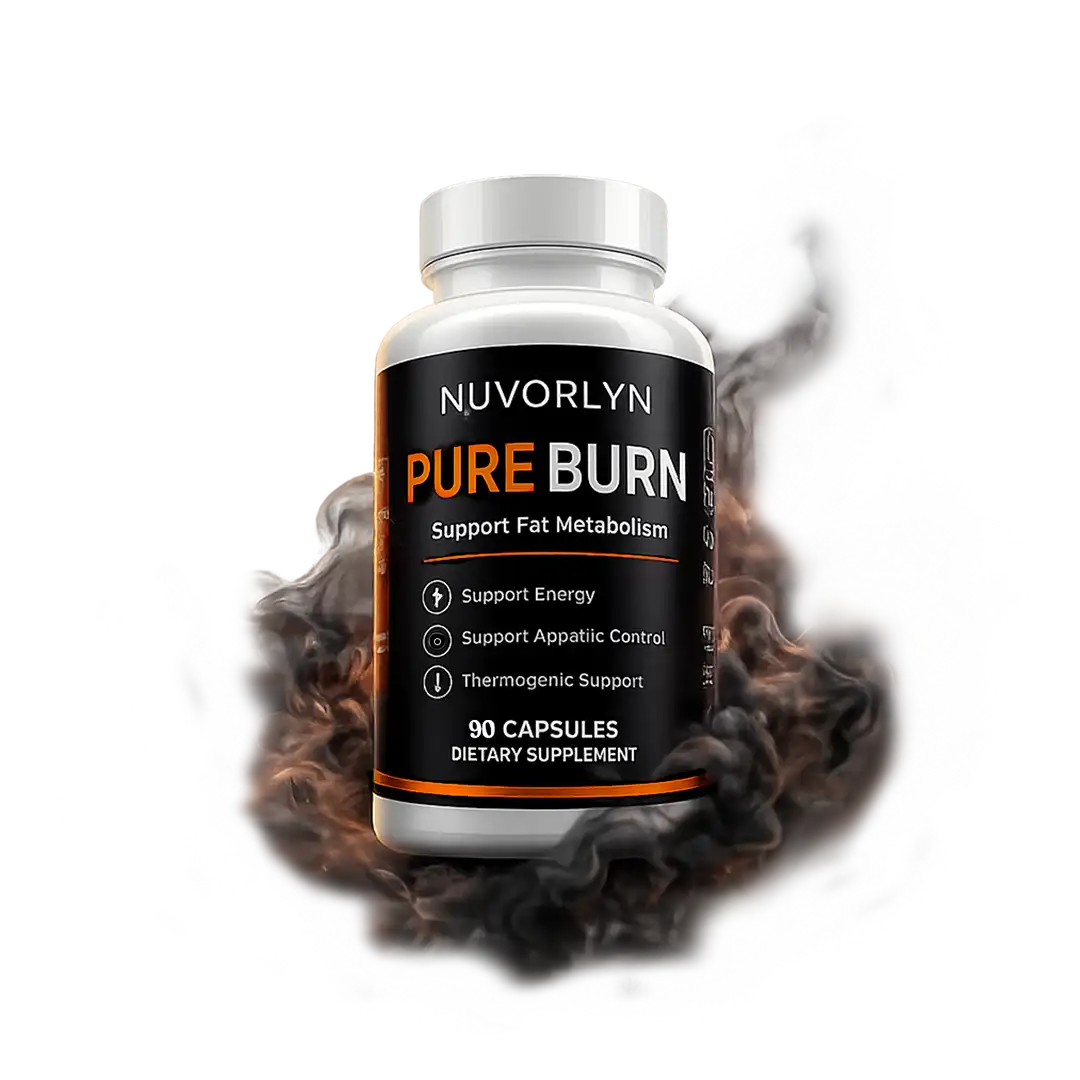 Pure Burn by Nuvorlyn — Premium Thermogenic Supplement Bottle