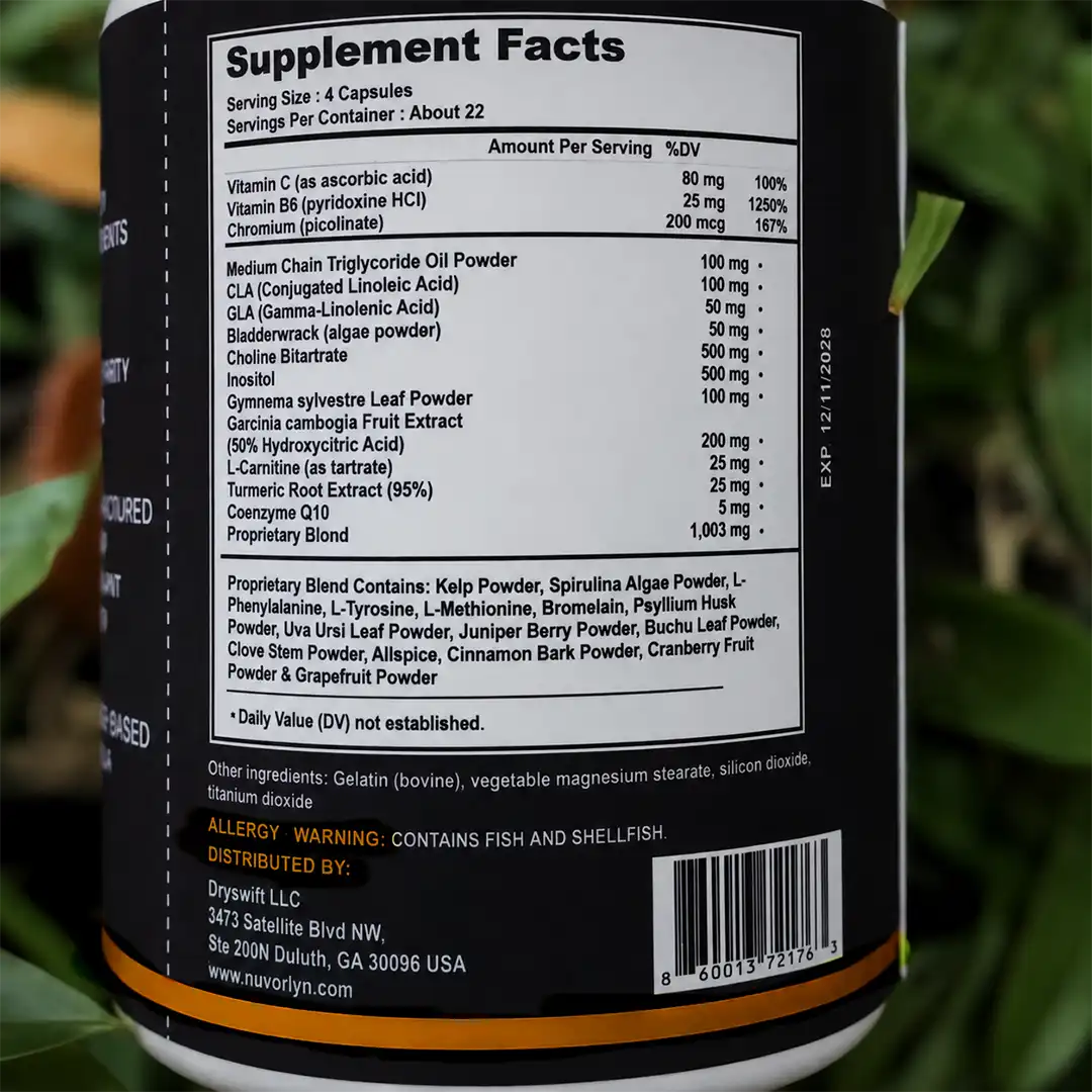 Supplement Facts thumbnail